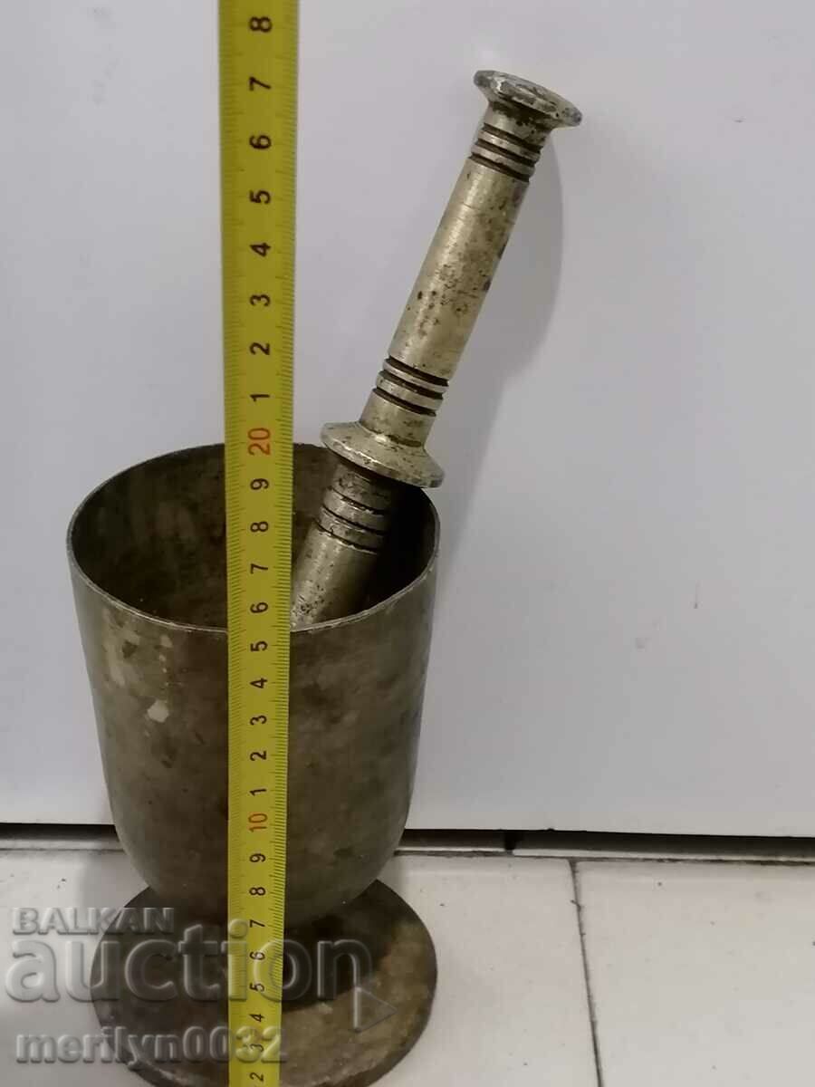 Old bronze mortar, hammer, mortar - 6 Old bronze mortar, hammer, mortar - 6