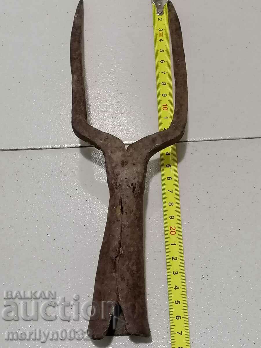 Binoculars, sugar beet picker, wrought iron - 7