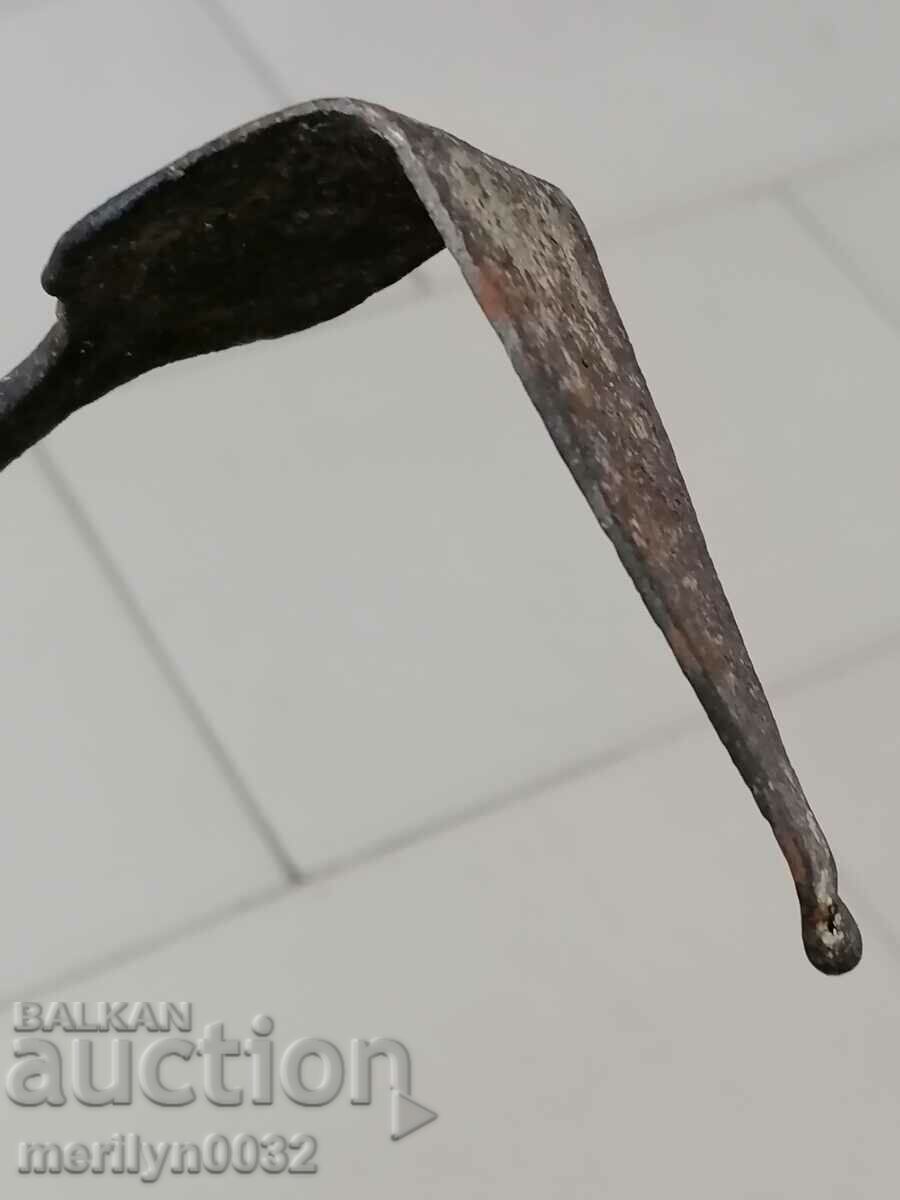 Rye for stove and fireplace, wrought iron, dilaf, - 5