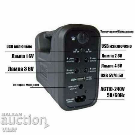 Solar system GD-8017+ with price 50.50 BGN | € 25.82 Solar system GD-8017+ with price 50.50 BGN | € 25.82