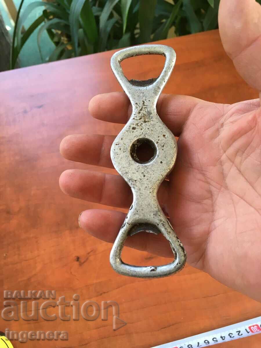 Auction RETRO METAL BOTTLE OPENER AND CLOSER Auction RETRO METAL BOTTLE OPENER AND CLOSER