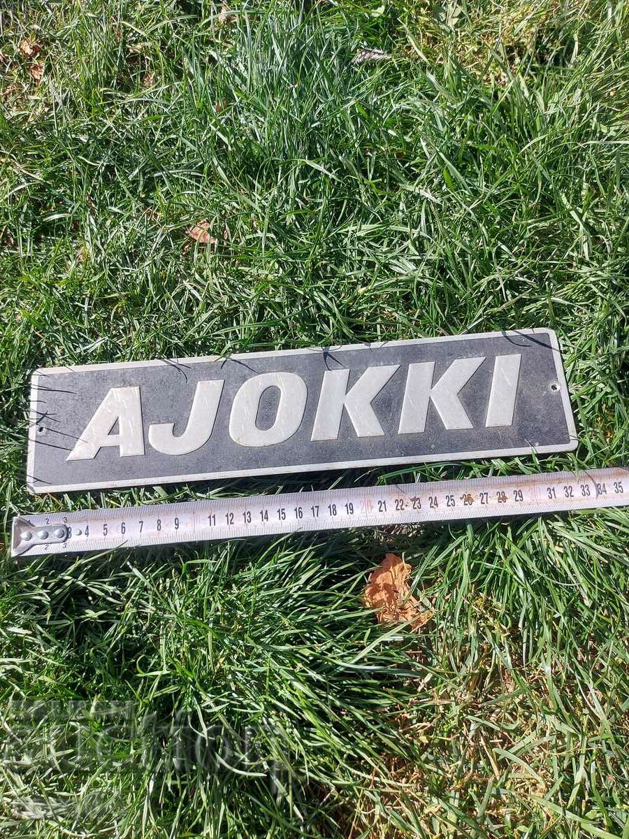 SIGN - FLIGHT - ALUMINUM with price € 20.99 | 41.05 BGN