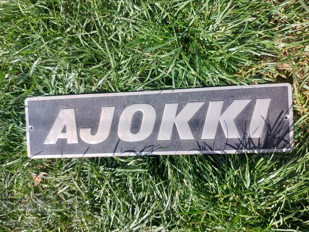 Delivery of SIGN - FLIGHT - ALUMINUM Delivery of SIGN - FLIGHT - ALUMINUM