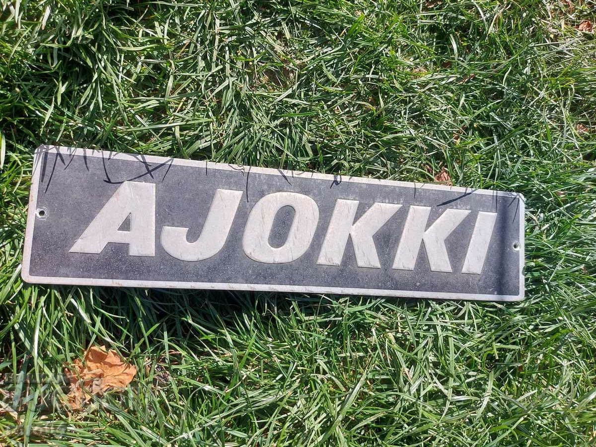 SIGN - FLIGHT - ALUMINUM - 6