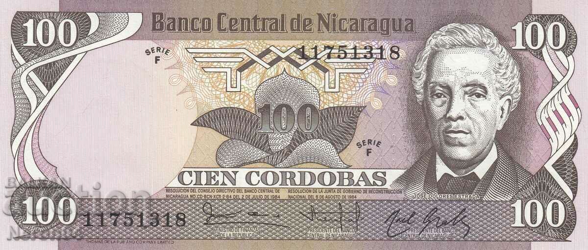 100 кордоба 1984, Никарагуа