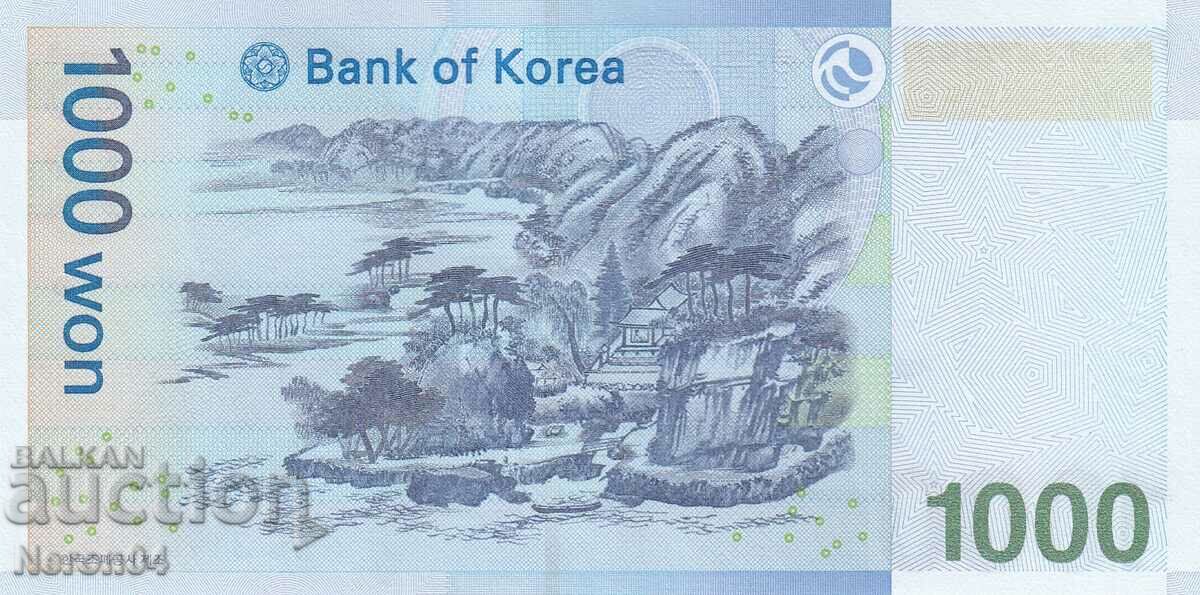 1000 Won 2007, South Korea with price 14.99 BGN | € 7.66 1000 Won 2007, South Korea with price 14.99 BGN | € 7.66