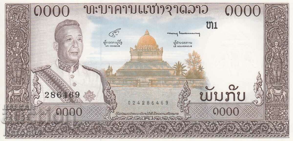 1000 kip 1963, Laos