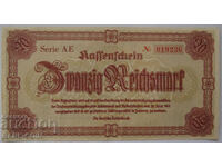 XIII (47) Germania III Reich 20 timbre 1945 XF+AU Foarte Rar