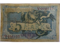 XIII (51) Германия 5 марки 1904 F Rare
