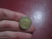 1950 anul 10 pfennig litera F