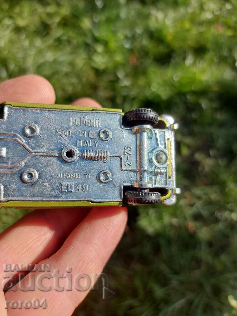 Auction POLISTIL - ALFASUD TI - MADE IN ITALY Auction POLISTIL - ALFASUD TI - MADE IN ITALY