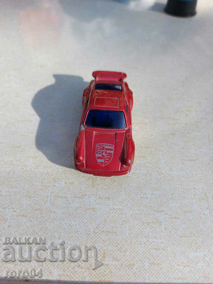 PORSCHE TURBO - MS TOY - MADE IN MACAU - 5 PORSCHE TURBO - MS TOY - MADE IN MACAU - 5