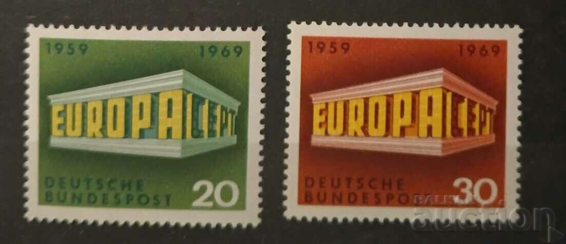 Germany 1969 Europe CEPT Buildings MNH