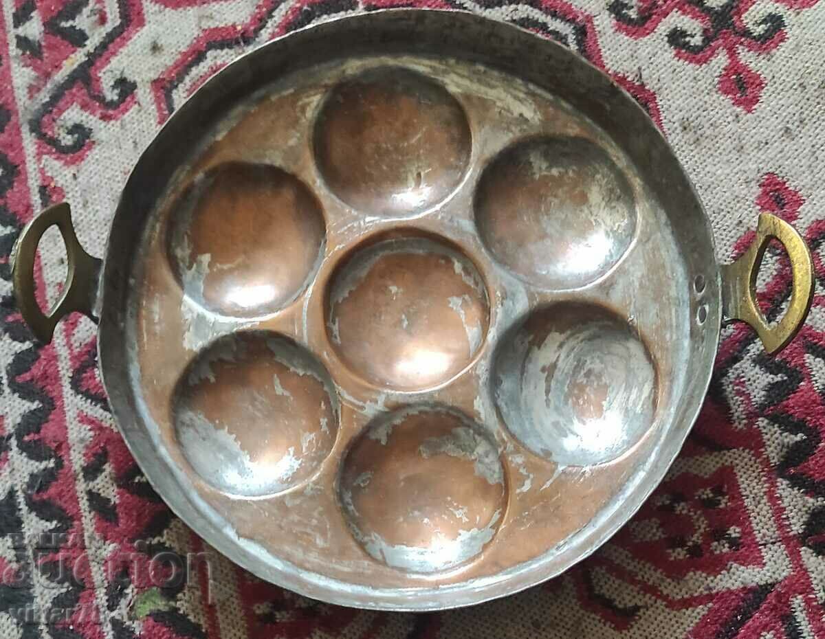 Auction copper tray Auction copper tray
