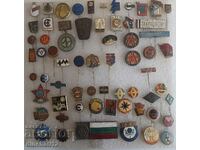 Lot. Collection badges