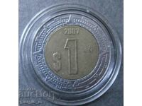 Mexico 1 peso 2007