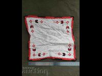 Towel with embroidery