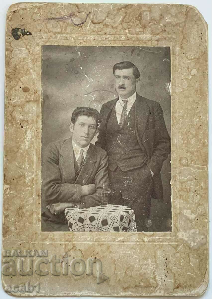 Παλιά φωτογραφία δύο ανδρών