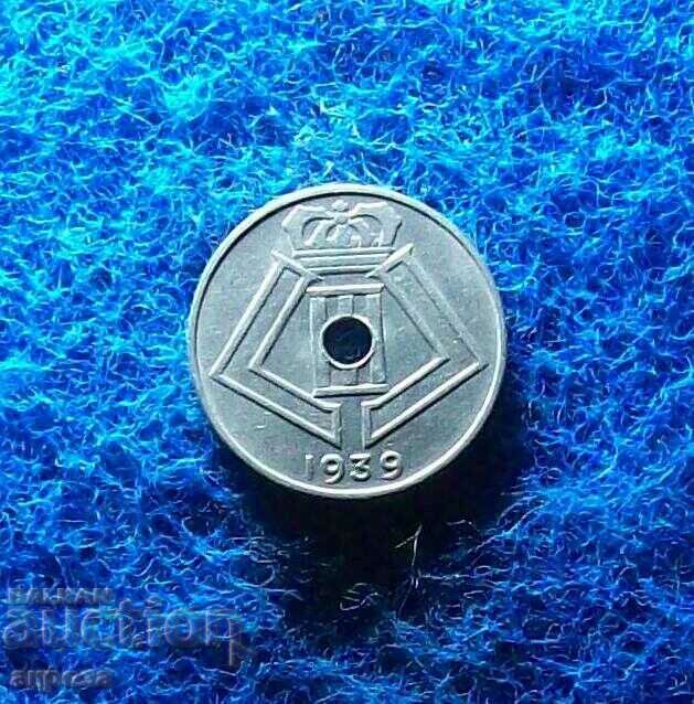10 цента Белгия 1939 с цена € 1.50 | 2.93 лв.