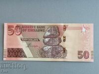 Bancnotă - Zimbabwe - 50 de dolari UNC | 2020