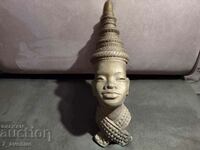 Φιγούρα - Αφρικανή γυναίκα, άγαλμα, αγαλματίδιο, Deco, 23.10.2022