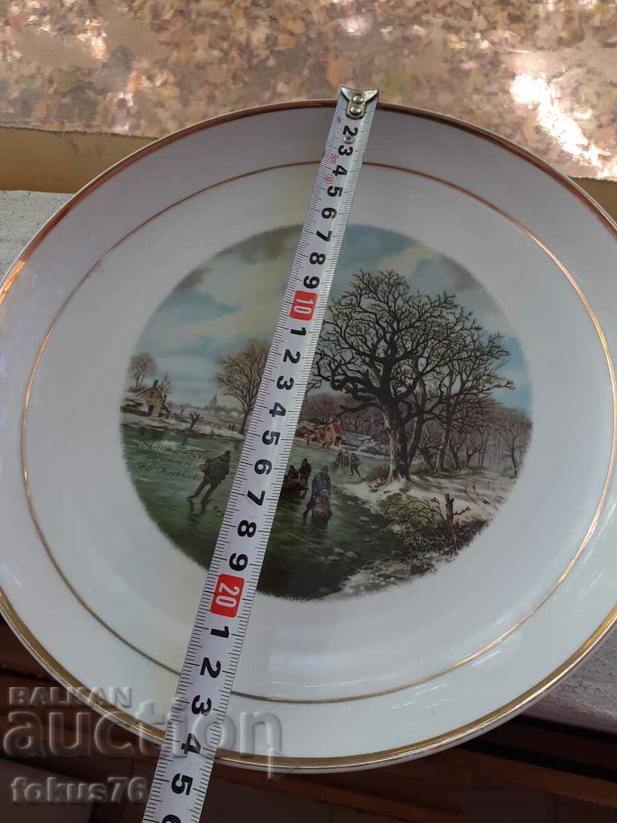 Παλιά πορσελάνινη Ελλάδα συλλεκτικό πιάτο IONIA - 5 Παλιά πορσελάνινη Ελλάδα συλλεκτικό πιάτο IONIA - 5