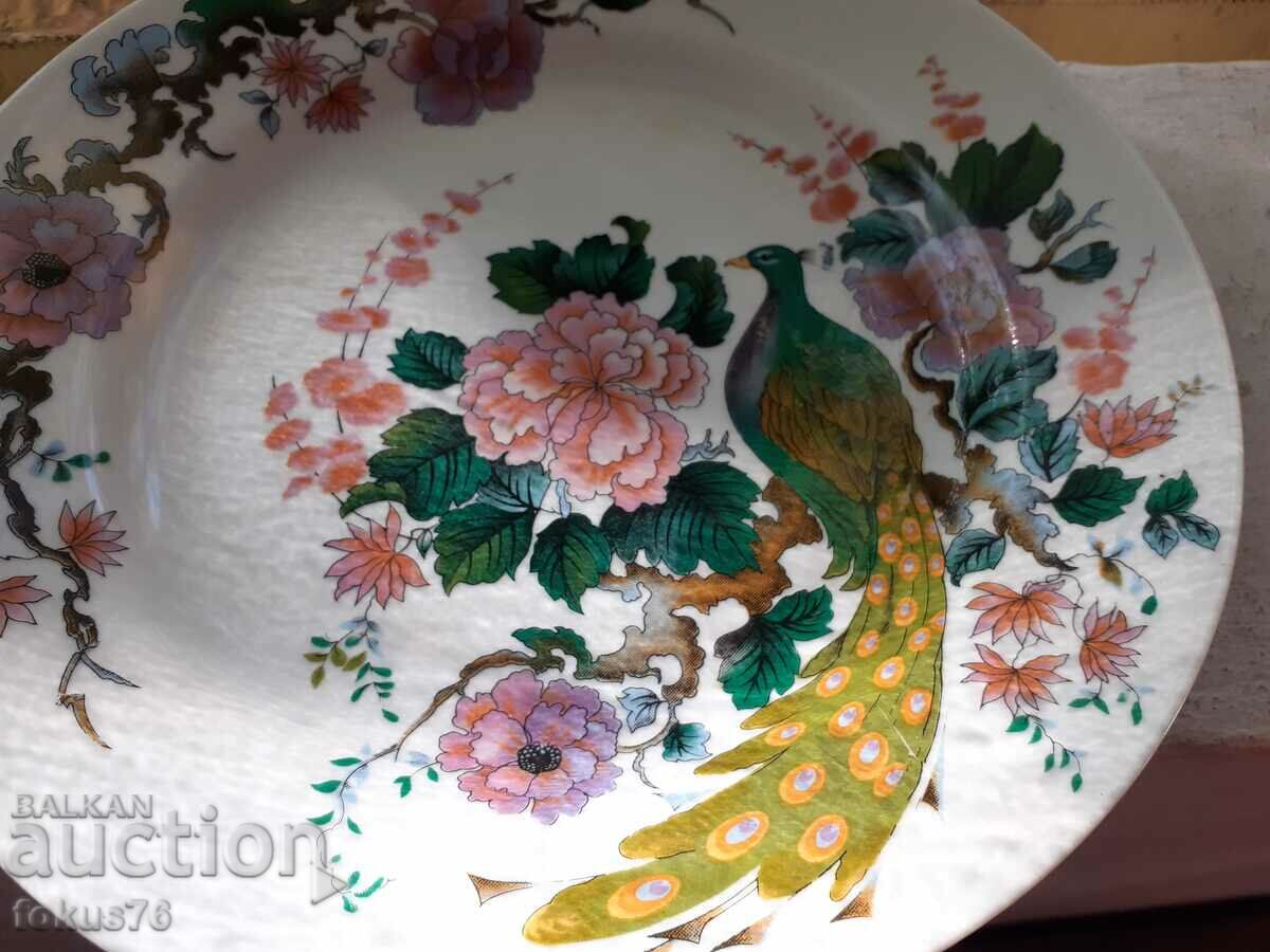 Auction Old porcelain collector's plate BAVARIA Auction Old porcelain collector's plate BAVARIA