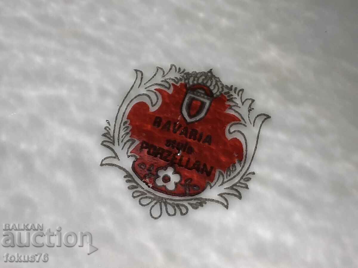 Delivery of Old porcelain collector's plate BAVARIA Delivery of Old porcelain collector's plate BAVARIA