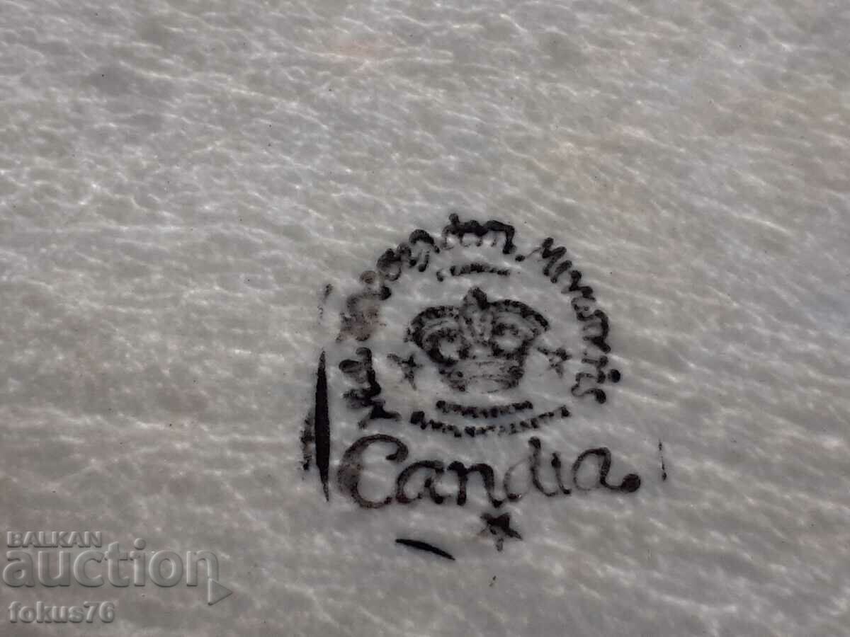 Delivery of Old porcelain collectible plate Delivery of Old porcelain collectible plate