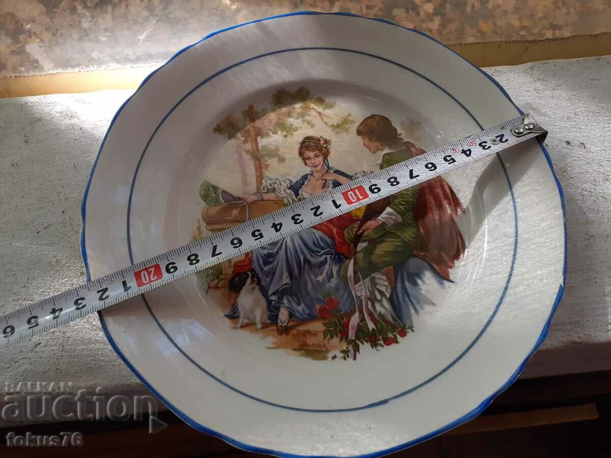 Old porcelain collectible plate - 5 Old porcelain collectible plate - 5