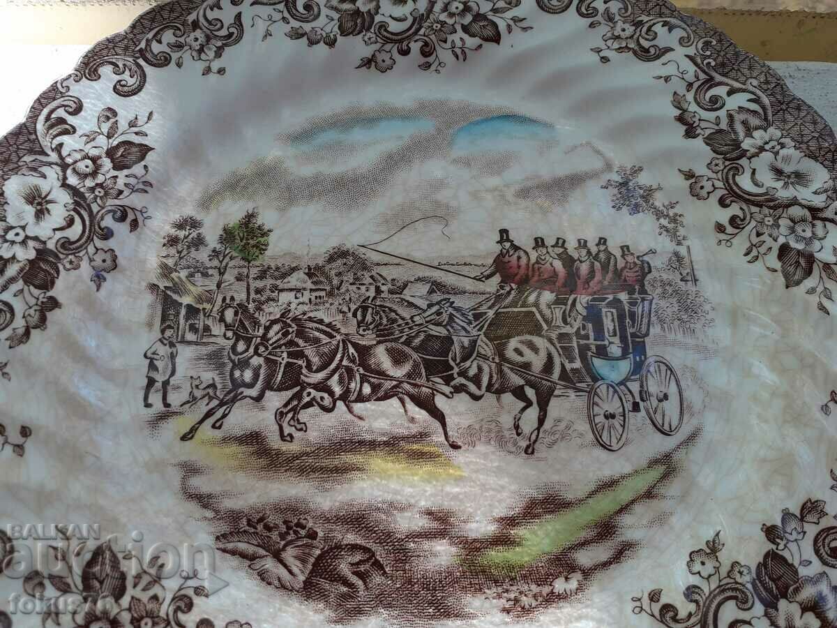 JOHNSON BROS Vintage Porcelain Collector's Plate with price 150.00 BGN | € 76.69 JOHNSON BROS Vintage Porcelain Collector's Plate with price 150.00 BGN | € 76.69