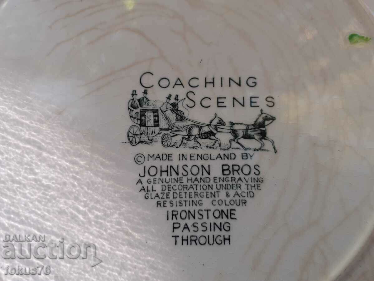 JOHNSON BROS Vintage Porcelain Collector's Plate - 5 JOHNSON BROS Vintage Porcelain Collector's Plate - 5