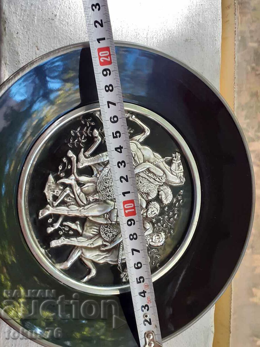 Old porcelain collectible plate HALANDRI GREECE - 6 Old porcelain collectible plate HALANDRI GREECE - 6