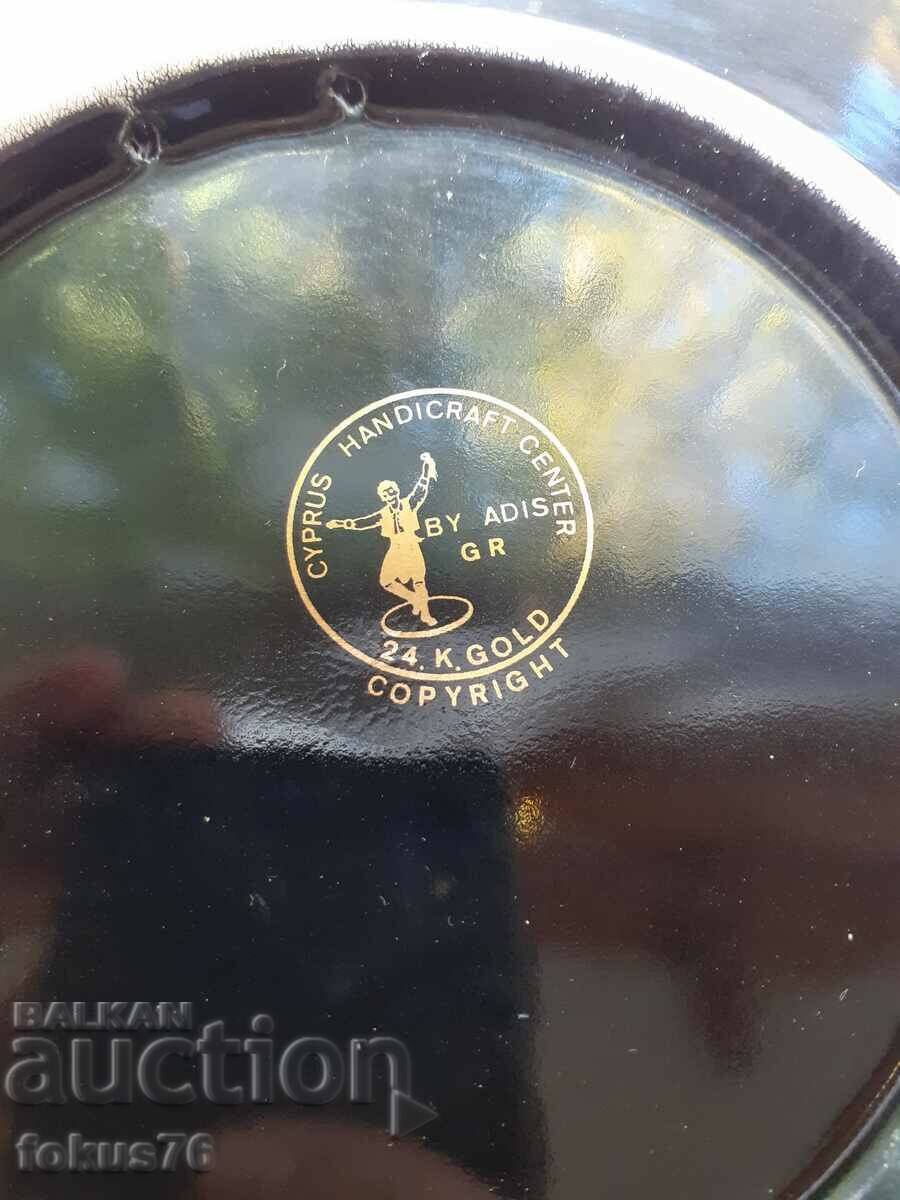 Delivery of Old porcelain collection plate CYPRUS Delivery of Old porcelain collection plate CYPRUS