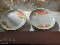 Old porcelain collectible plates - 6 pieces - Greece
