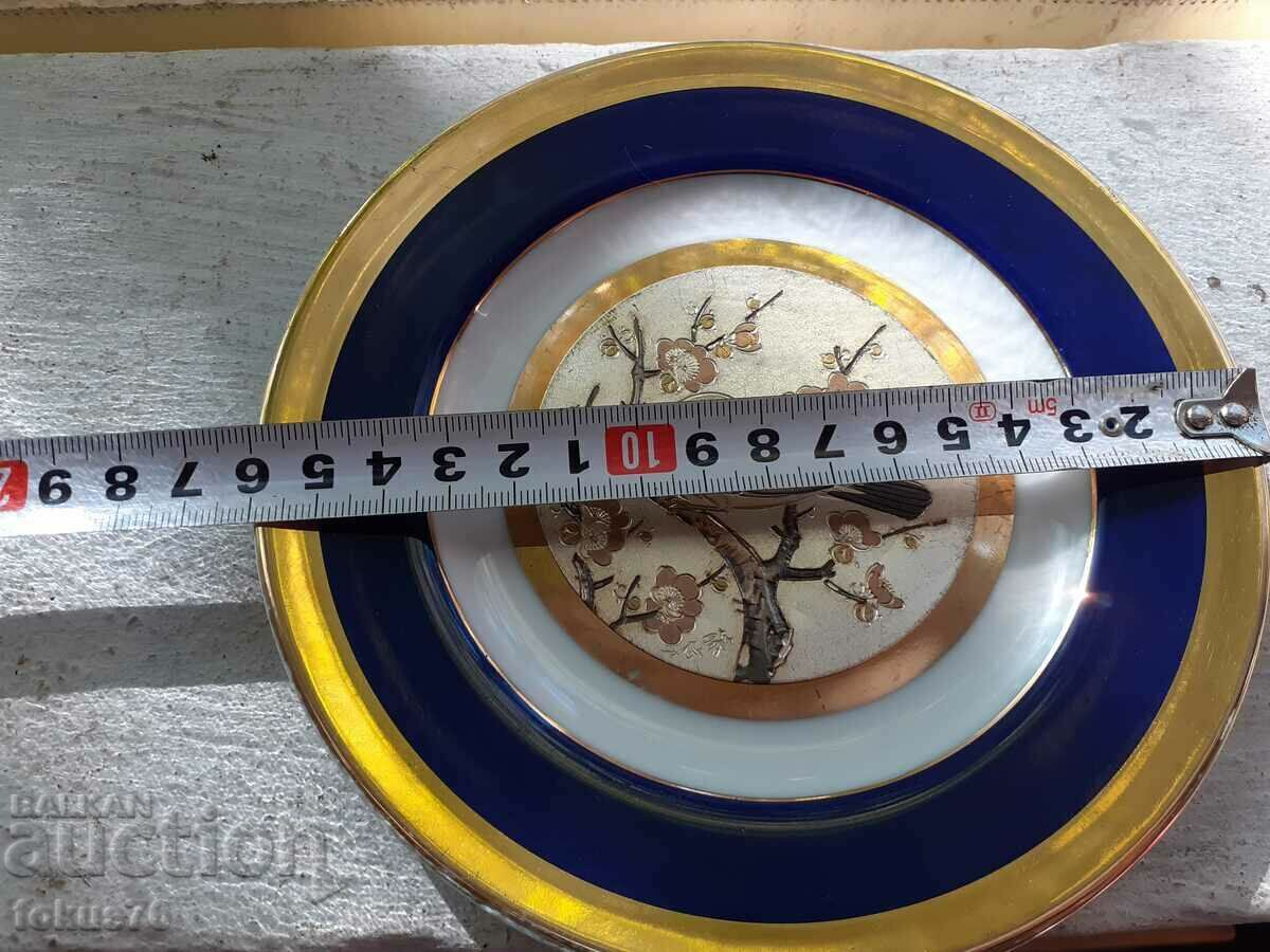 Vintage porcelain collectible plates The Art Of Chokin Japan - 6 Vintage porcelain collectible plates The Art Of Chokin Japan - 6