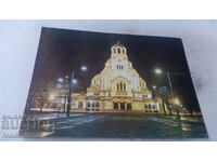 Postcard Sofia Alexander Nevsky Cathedral 1989