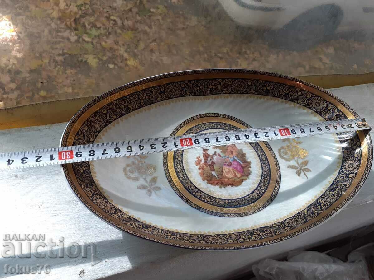 Old porcelain collector's plate LIMOGES FRANCE - 7