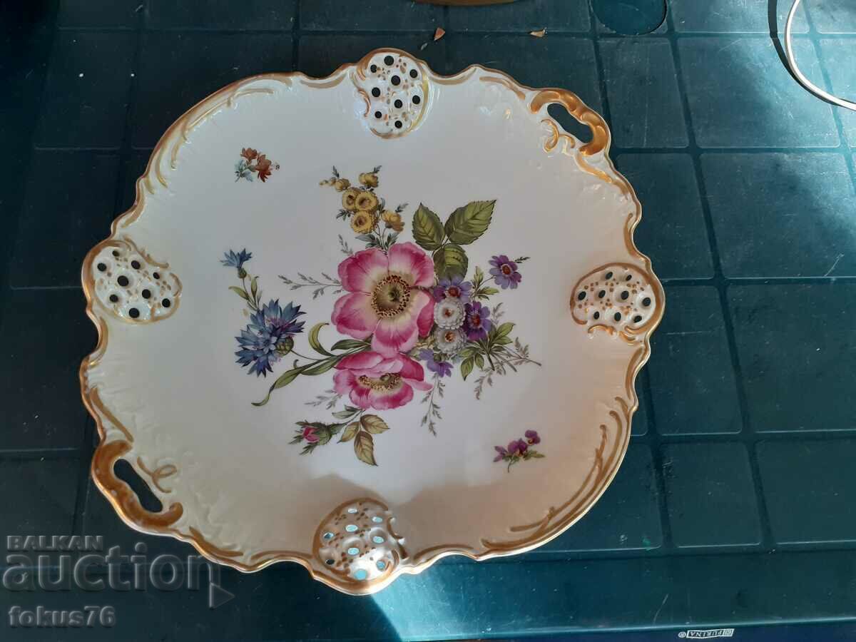 Old porcelain collector's plate platter tray ROSENTHAL with price 290.00 BGN | € 148.27 Old porcelain collector's plate platter tray ROSENTHAL with price 290.00 BGN | € 148.27