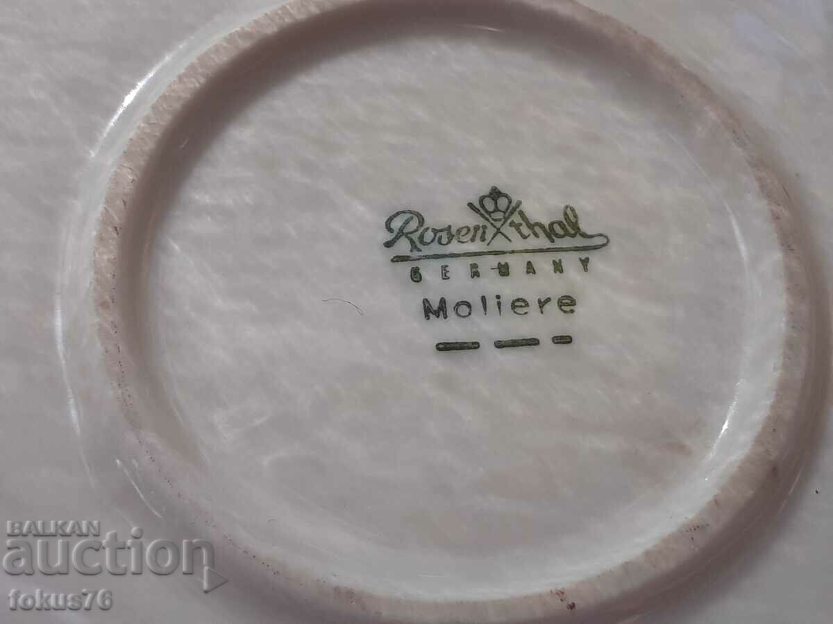 Auction Old porcelain collector's plate platter tray ROSENTHAL Auction Old porcelain collector's plate platter tray ROSENTHAL