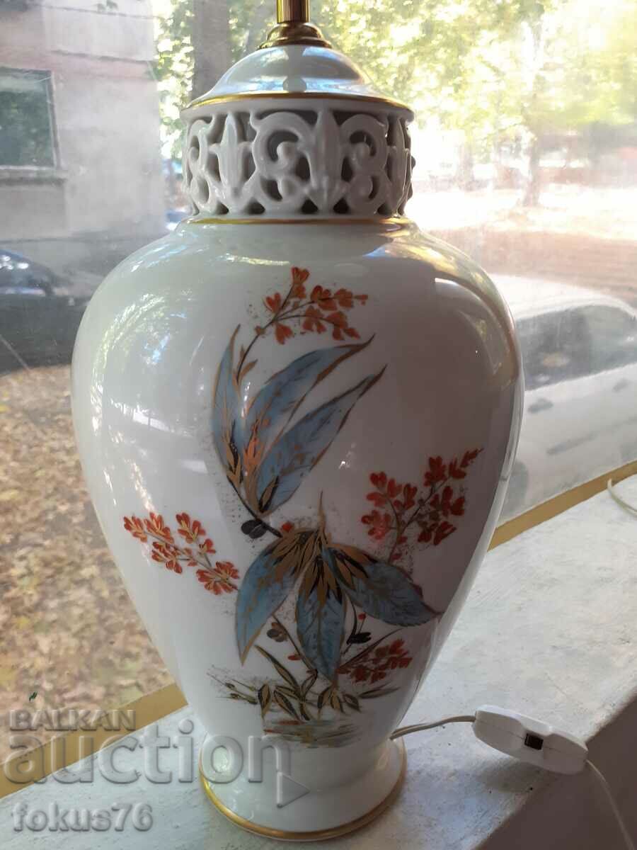 Large porcelain lamp ROSENTHAL porcelain bronze with price 1450.00 BGN | € 741.37