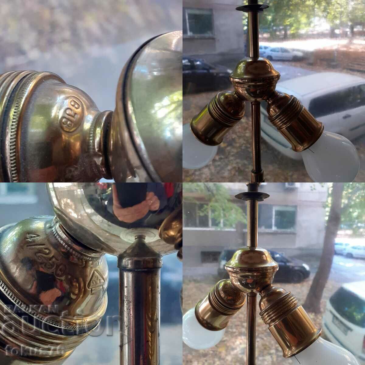 Large porcelain lamp ROSENTHAL porcelain bronze - 7