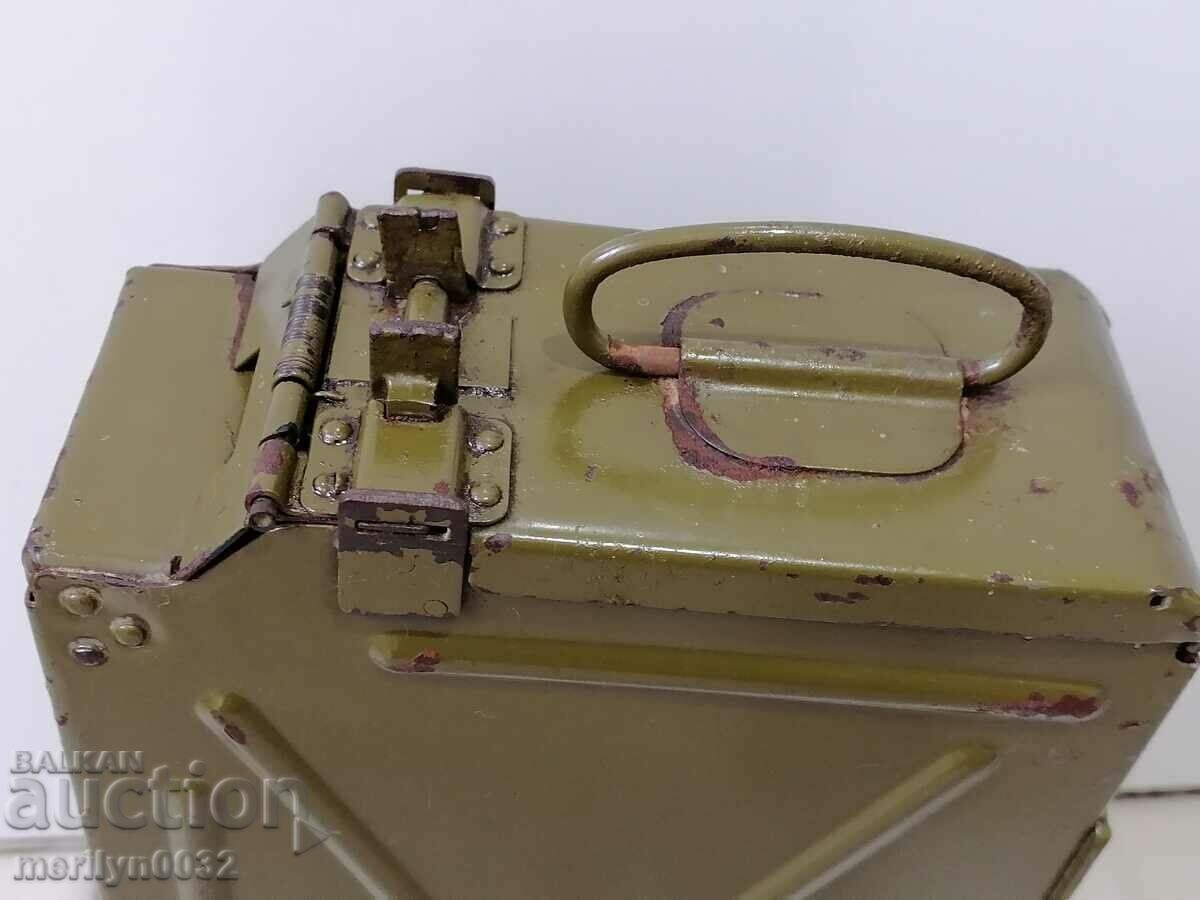 Box for cartridges, cartridge case for USSR machine gun with price 65.00 BGN | € 33.23 Box for cartridges, cartridge case for USSR machine gun with price 65.00 BGN | € 33.23