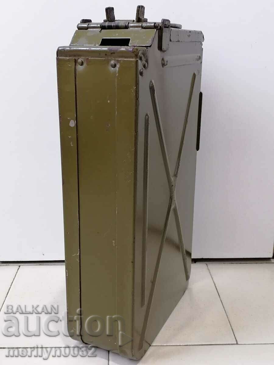 Auction Box for cartridges, cartridge case for USSR machine gun Auction Box for cartridges, cartridge case for USSR machine gun