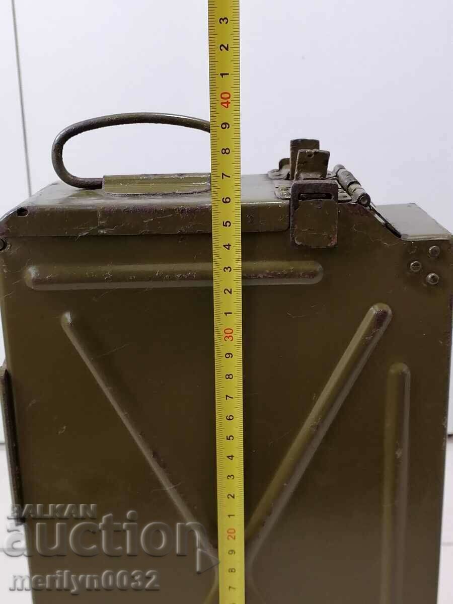 Box for cartridges, cartridge case for USSR machine gun - 6 Box for cartridges, cartridge case for USSR machine gun - 6