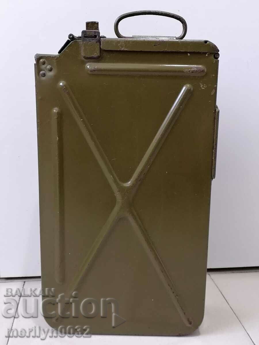 Box for cartridges, cartridge case for USSR machine gun