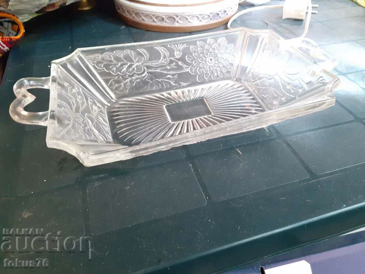 Πιάτο πιατέλας γυάλινο δίσκο με τιμή 39.00 BGN | € 19.94 Πιάτο πιατέλας γυάλινο δίσκο με τιμή 39.00 BGN | € 19.94