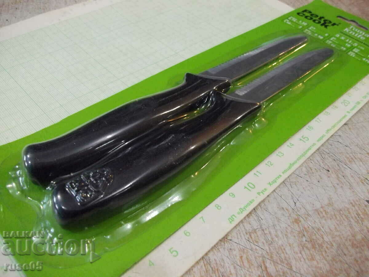"Peter cook" set of 2 pcs. the tomato knife new - 5 "Peter cook" set of 2 pcs. the tomato knife new - 5