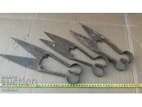 SET OF 3 FORGED SHEEP SHEARS