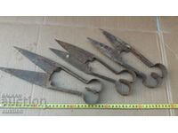 SET OF 3 FORGED SHEEP SHEARS